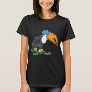 Toucan Skier Ski Winter sports T-Shirt