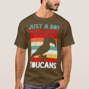 Toucan Tropical Bird Toucan Lover Vintage T-Shirt