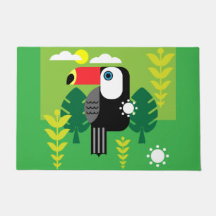 Toucan Tropical Birds Doormat