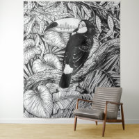 Toucan tropical garden
