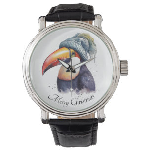 Toucan Winter Vibes, custom Watch