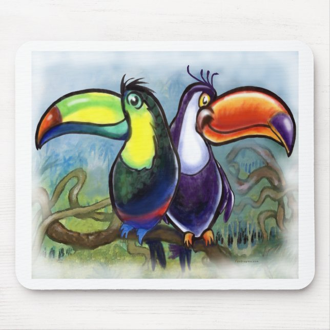 Toucans Mouse Mat (Front)