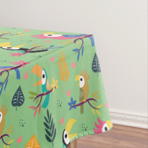 Toucans & Parrotts Tablecloth
