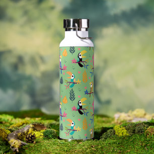 Toucans & Parrotts Water Bottle