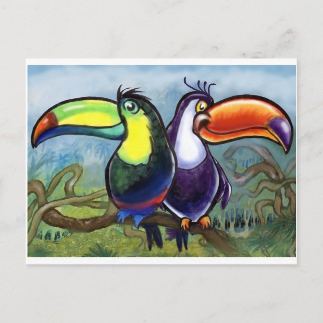 Toucans Postcard (Front)