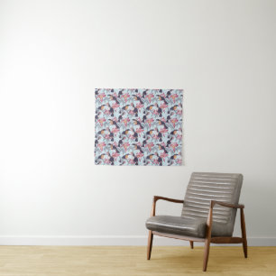 Toucans With Exotic Flowers Tapestry