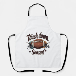 Touch Down Season Fantasy Football Rugby Gift Apron