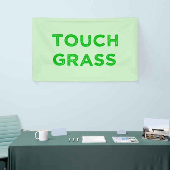 Touch Grass Banner (Tradeshow)