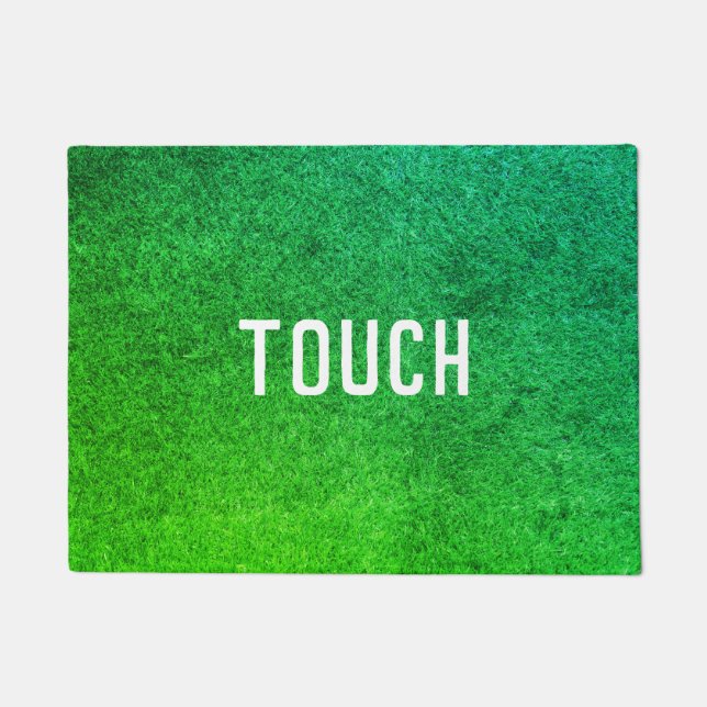 Touch Grass (Style: 2) Doormat (Front)