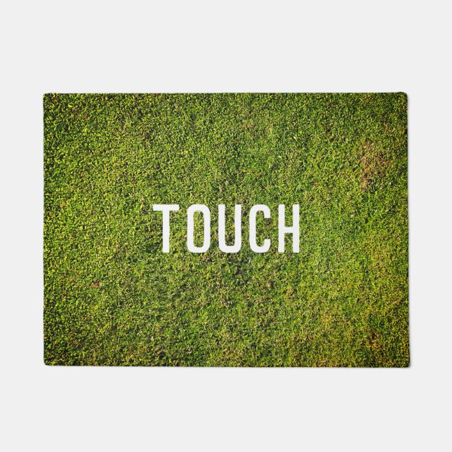 Touch Grass (Style: 4) Doormat (Front)