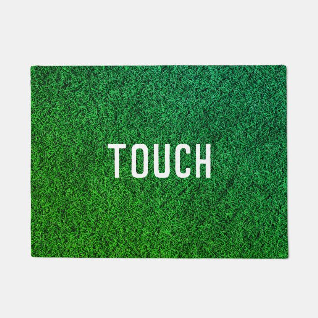 Touch Grass (Style: 5) Doormat (Front)