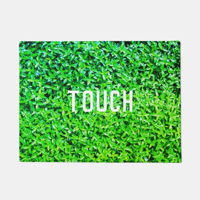 Touch Grass (Style: 6) Doormat (Front)