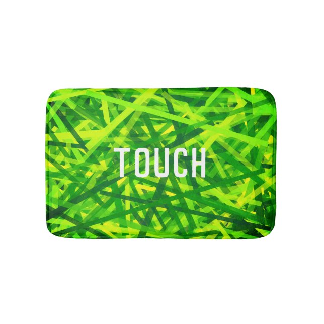Touch Grass (Style: 7) Bath Mat (Front)