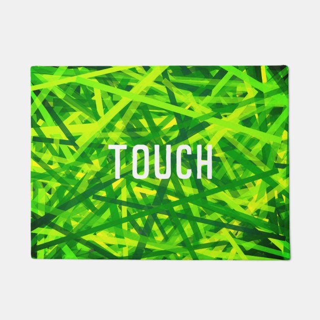 Touch Grass (Style: 7) Doormat (Front)
