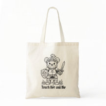 Touch Her and Die Knight Book Boyfriend Teddy Bear