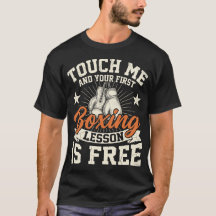 Touch Me And First Boxing Lesson Is Free Funny