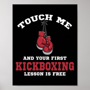 Touch Me And Your First Kickboxing Lessin Is Free  Poster