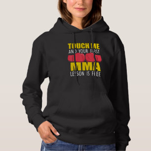 Touch Me Kickboxing Gloves Men MMA Hoodie