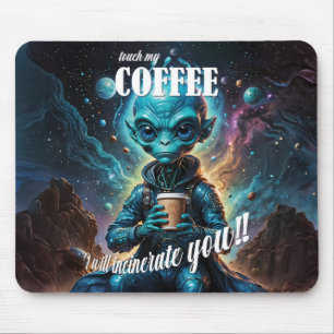 Touch My Coffee Mouse Mat