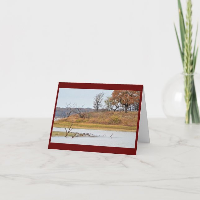 Touch of Autumn Card (blank inside) (Front)