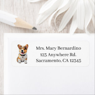 Touch of Charm Adorable Corgi Customisable Return