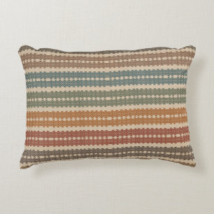Touch of Color Geo Pattern Decorative Cushion