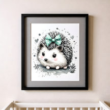 Touch of Colour Nursery Forest Animals Hedgehog