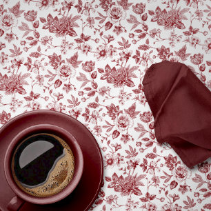 Touch of Elegance Garden Toile Tablecloth