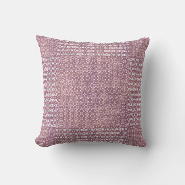 Touch Of Mauve Pillow (Front)