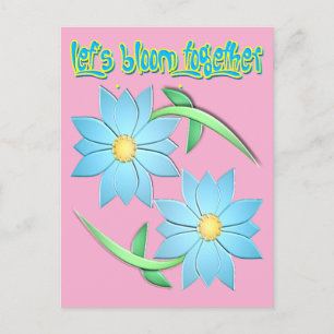 touch of springtime postcard