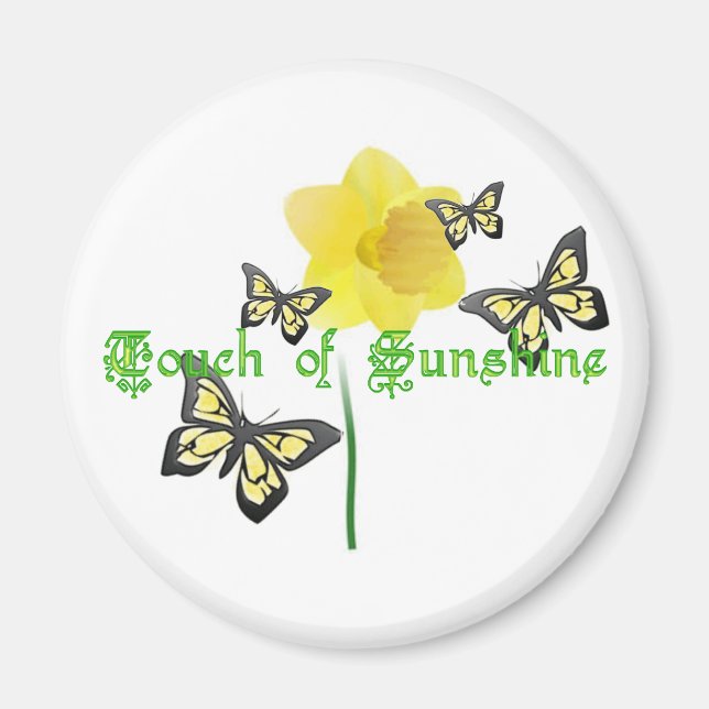 Touch of Sunshine Magnet (Front)