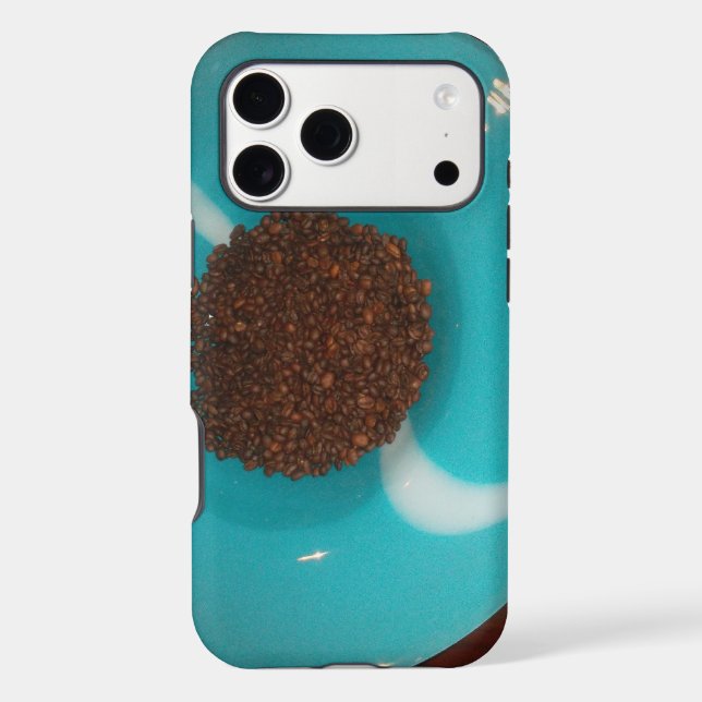 Touch of the Sea: A Cyan Bowl of Coffee (Back)