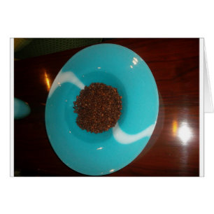 Touch of the Sea: A Cyan Bowl of Coffee