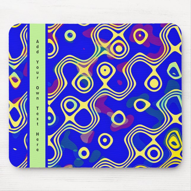 Touch of Yellow Mouse Mat (Front)