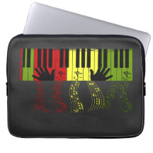 Touch the Rhythm – Colourful Piano Keys Music Art