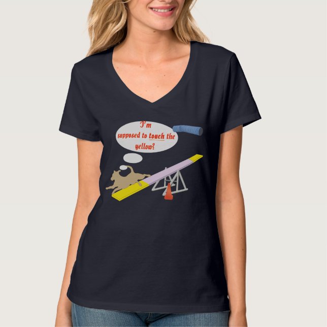 Touch Yellow v1 T-Shirt (Front)