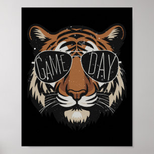 Touchdown American Football Game Day Thanksgiving Poster
