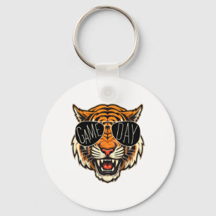 Touchdown American Footll Game Day Thanksgiving Ti Key Ring