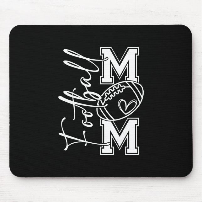 Touchdown American Footll Mom Game Day Thanksgivin Mouse Mat (Front)