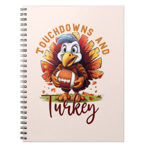 Touchdown and Turkey Thanksgiving Notebook