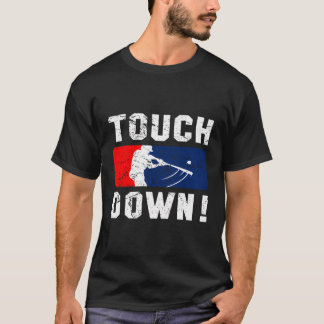 Touchdown Baseball Inspired Double Play Practice G T-Shirt