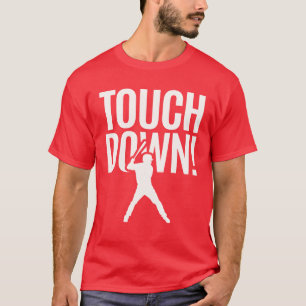 Touchdown Baseball Sports Funny retro family T-Shirt