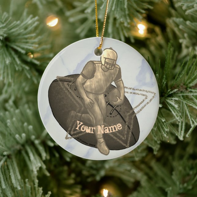 Touchdown football ornament (Tree)