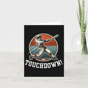 Touchdown Homerun Sports Mash Up Football Baseball Card