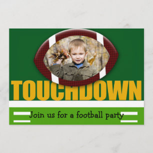Touchdown Invitation