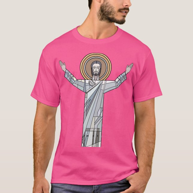Touchdown Jesus T-Shirt (Front)