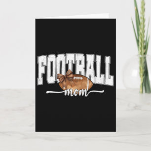 Touchdown Season American Footll Mom Game Day Than Card