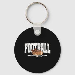Touchdown Season American Footll Mom Game Day Than Key Ring