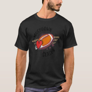 Touchdown Season Football Back To School For Boy L T-Shirt