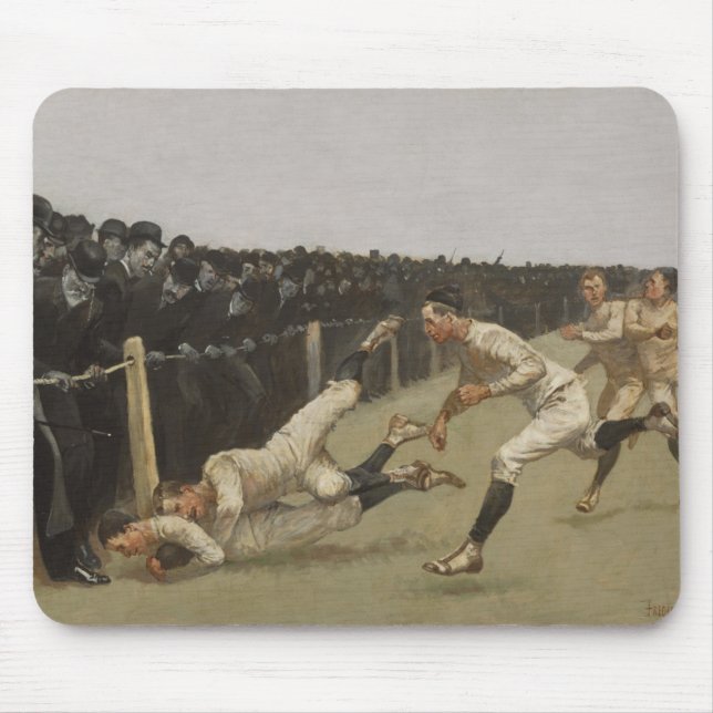 Touchdown, Yale vs. Princeton, Thanksgiving Day, Mouse Mat (Front)